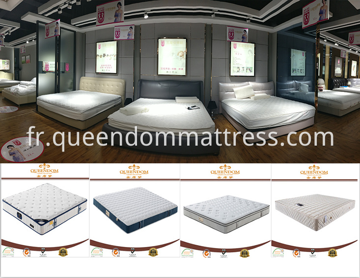 Queen Size Euro Top Fast Sale Hotel Used Bonnell Spring Matelas